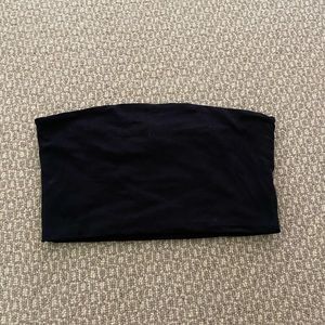 forever 21 strapless crop top!